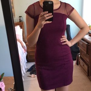 Purple dress by Mac Jac